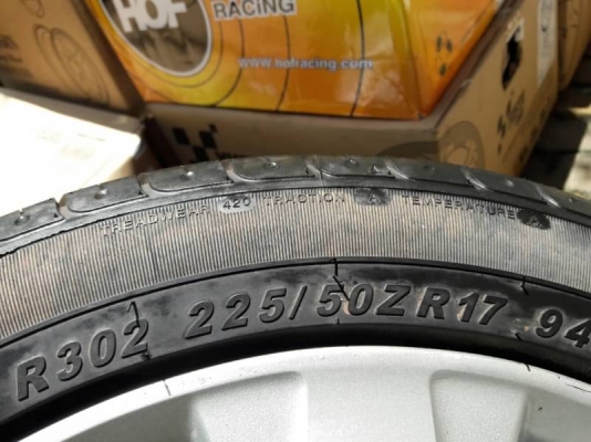 ล้อhonda. G7 ขอบ 17 พร้อมยาง 225/50/17 ปี15 ชุดล่ะ9,500