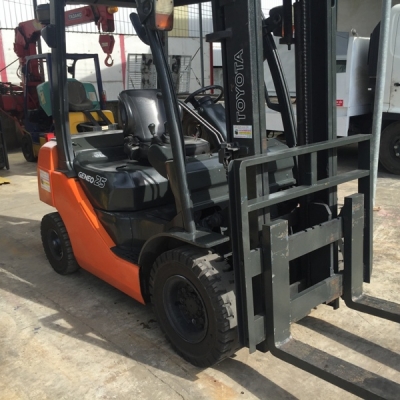 ขายโฟล์คลิฟท์  TOYOTA โตโยต้า 8FD25 2.5ตัน-รุ่น8 เครื่องยนต์ดีเซล เสา3เมตร