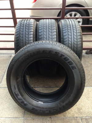 ยาง Bridgestone 265 60 18 ปลายปี12 ดอกเต็ม ใช้งานน้อย ราคาไม่แพง