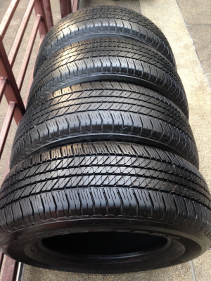 ยาง Bridgestone 265 60 18 ปลายปี12 ดอกเต็ม ใช้งานน้อย ราคาไม่แพง