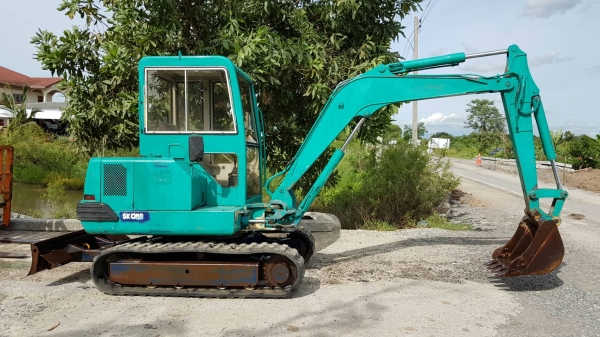 ขายด่วนรถแบคโฮKOBELCO-SK032เทียบเท่าPC35รถนอกสถาพดีพร้อมใช้เพิ่งนำเข้ามายังไม่เคยใช้งานในเมืองไทยเลย
