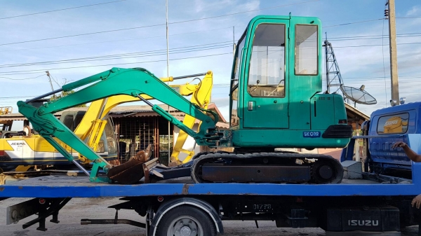 ขายด่วนรถแบคโฮKOBELCO-SK032เทียบเท่าPC35รถนอกสถาพดีพร้อมใช้เพิ่งนำเข้ามายังไม่เคยใช้งานในเมืองไทยเลย