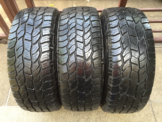 ยาง All Cooper 265 70 16 สิ้นปี12 ดอกเต็ม ไม่มีปะ จำนวน 3เส้น ราคาไม่แพง