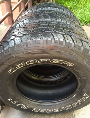 ยาง All Cooper 265 70 16 สิ้นปี12 ดอกเต็ม ไม่มีปะ จำนวน 3เส้น ราคาไม่แพง