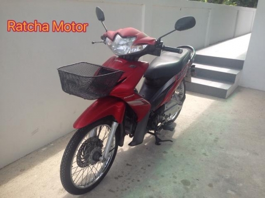 Honda Wave110i สีแดง เดิมมือเดียวใช้ถนอม