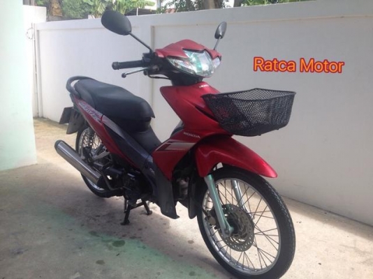 Honda Wave110i สีแดง เดิมมือเดียวใช้ถนอม