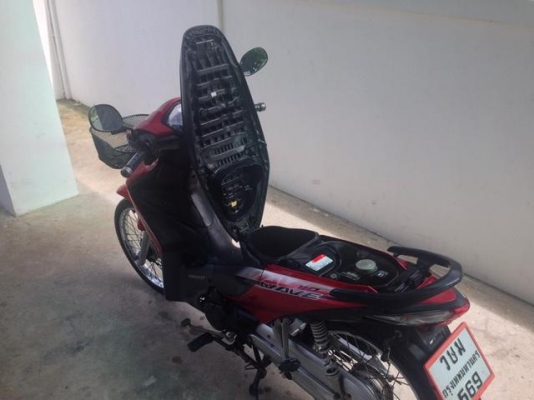 Honda Wave110i สีแดง เดิมมือเดียวใช้ถนอม