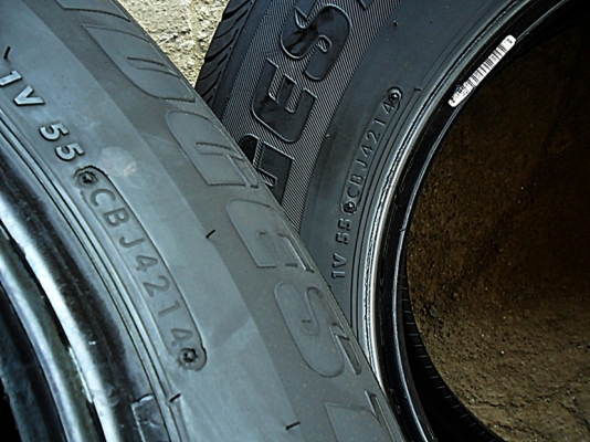 ยางกระบะขอบ15 บริดสโตน195 R15ลงพื้นปี15(4เส้น3,500)