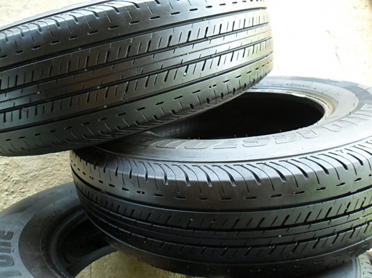 ยางกระบะขอบ15 บริดสโตน195 R15ลงพื้นปี15(4เส้น3,500)