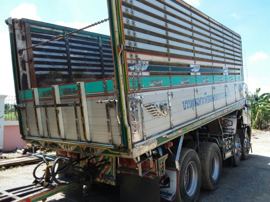 ขาย HINO 320 พ่วงแม่ลูก กระบะเนียมคอกเกษตรดั๊ม อู่ ซุนชัย รถปี 50