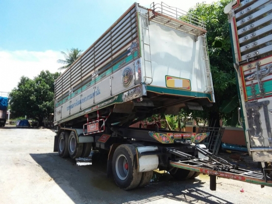 ขาย HINO 320 พ่วงแม่ลูก กระบะเนียมคอกเกษตรดั๊ม อู่ ซุนชัย รถปี 50