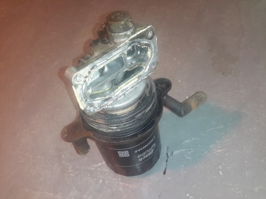 ฐานกรองน้ำมันเครื่อง 4ja1