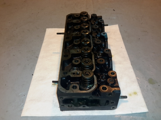 ฝาสูบแท้ถอดจากเครื่อง 4JH1