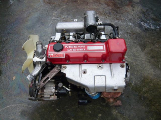 ขายเครื่องยนต์ดีเซลนิสสัน BD25 ฝาแดง