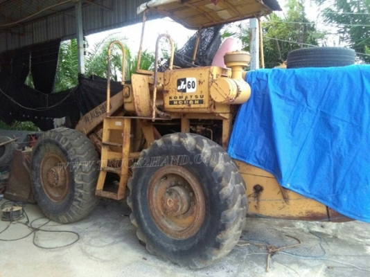 รถตักล้อยาง JH60 สองเพลา ไม่มีเอกสาร มีแต่สัญญาซื้อขาย