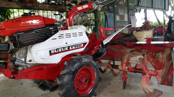 รถพรวนดิน ยกร่องของจิงๆๆ 7 แรง 4 จังหวะ รหัสสินค้า B1-21