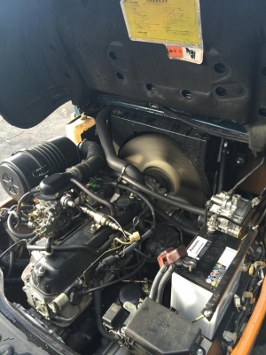 TOYOTA 7FG18 รถนอกเก่าญี่ปุ่น เสา 4.5 เมตร งาสไลด์ TOYOTA 7FG18 รถนอกเก่าญี่ปุ่น เสา 4.5 เมตร งาสไลด์