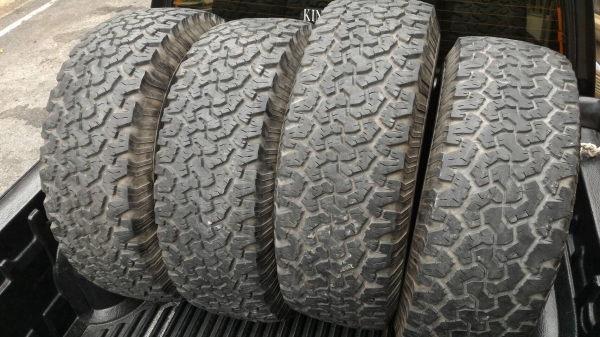 ยาง BF ALL  285 x 75 x 16 พร้อมล้อหยดน้ำแท้  Procomp