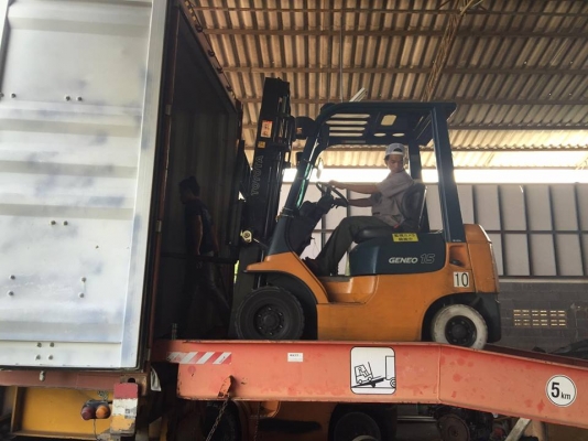 TOYOTA 7FG15 รถนอกเก่าญี่ปุ่น  เสา 3 เมตร เกียร์ออโต้