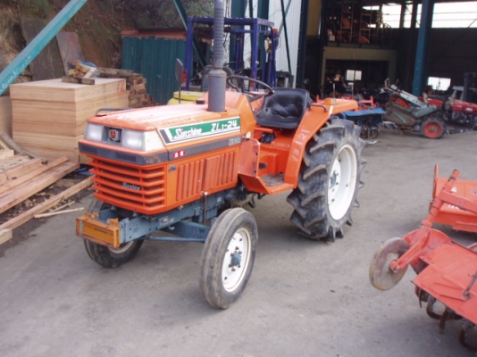 คูโบต้า L1-24 พร้อมโรตารี่