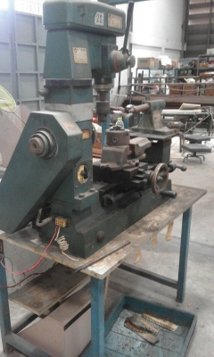 ขายเครื่องกลึงอเนกประสงค์เจาะได้กลึงได้ไฟ2สายราคาสุดคุ้ม28000ครับ