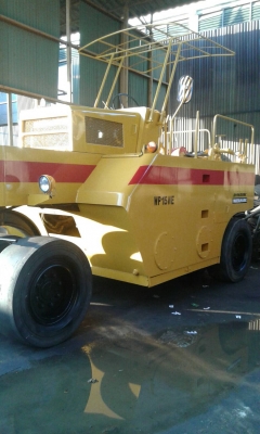 ขายด่วนรถบดล้อยาง7ล้อWATANABE WP15WE ทำสีตรวจเช็คพร้อมใช้งาน เอกสารเล่มทะเบียน