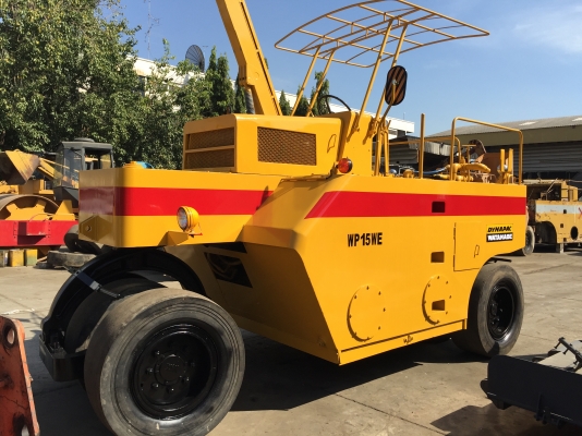 ขายด่วนรถบดล้อยาง7ล้อWATANABE WP15WE ทำสีตรวจเช็คพร้อมใช้งาน เอกสารเล่มทะเบียน