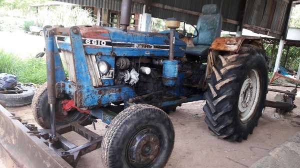 ขายรถไถ FOLD 6610 เสื้อลาย ใบซื้อขาย