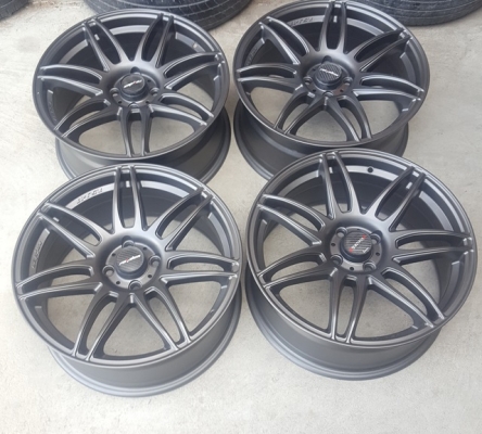 ขายล้อProject D 17 4รู100หน้า7.5 ET45    4 ล้อ