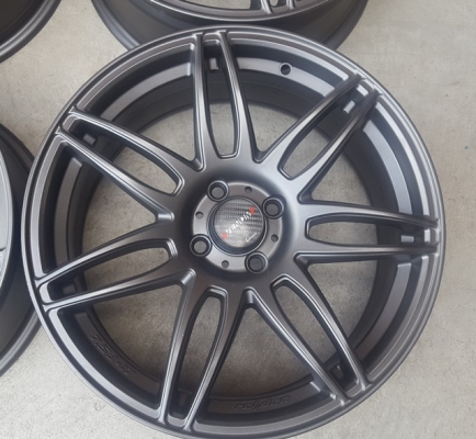 ขายล้อProject D 17 4รู100หน้า7.5 ET45    4 ล้อ