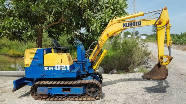 ขายด่วนรถแบคโฮKUBOTAคูโบต้าKH21ครื่องดีปั่มแรงรถนอกเพิ่งนำเข้ามาใหม่ยังไม่เคยใช้งานในเมืองไทยเลย