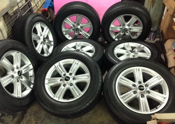 แม็กป้ายแดง ISUZU ขอบ18 พร้อมยาง 255-60-18 ปี16