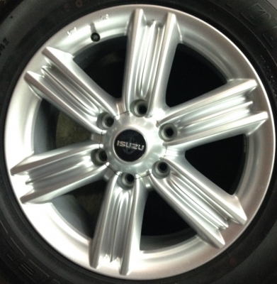 แม็กป้ายแดง ISUZU ขอบ18 พร้อมยาง 255-60-18 ปี16