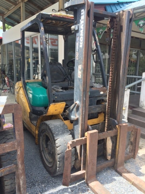 รถยก2คัน KOMATSU 2.5ตัน เสา4 พร้อมใช้ เดิมๆทั้ง2คันรุ่น14