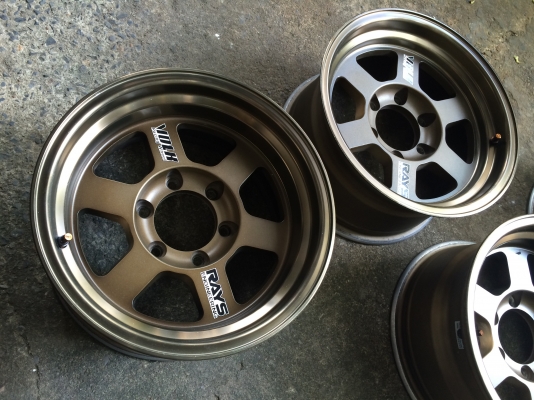 มือ2 ล้อแม็ก TE-37X ก้านใหญ่ ขอบ16 x8 หล่อๆ