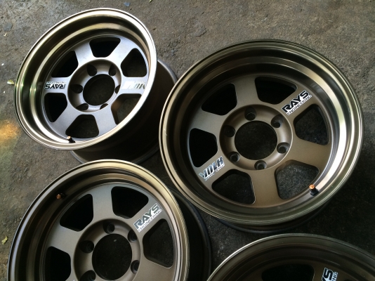 มือ2 ล้อแม็ก TE-37X ก้านใหญ่ ขอบ16 x8 หล่อๆ