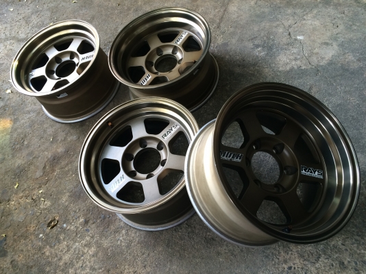 มือ2 ล้อแม็ก TE-37X ก้านใหญ่ ขอบ16 x8 หล่อๆ