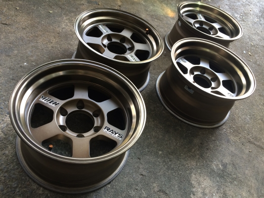 มือ2 ล้อแม็ก TE-37X ก้านใหญ่ ขอบ16 x8 หล่อๆ