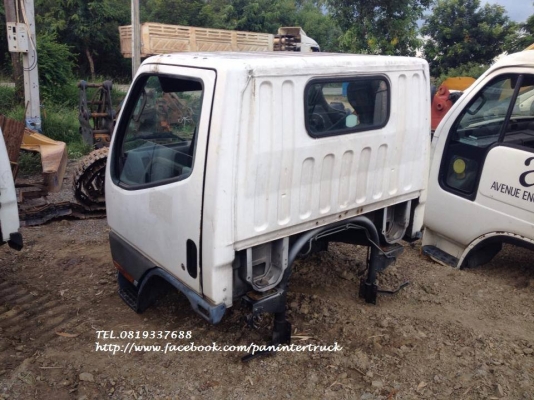 FROM JAPANหัวเก๋งรถบรรทุก4 ล้อ ,6 ล้อเล็ก/CABIN MITSUBISHI CANTER รุ่น:FB511BC(รุ่นยกหัวไม่ได้) ราคาเพียง 35,000 บาท