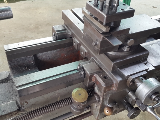 แท่นกลึง 6 ฟุต 3 เพลา เกียร์บล็อก ต้าชิง 1000 บี สภาพสวยๆ เครื่องเงียบ 87,000