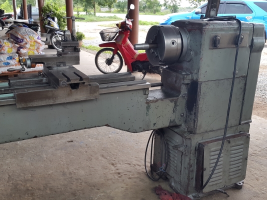 แท่นกลึง 6 ฟุต 3 เพลา เกียร์บล็อก ต้าชิง 1000 บี สภาพสวยๆ เครื่องเงียบ 87,000