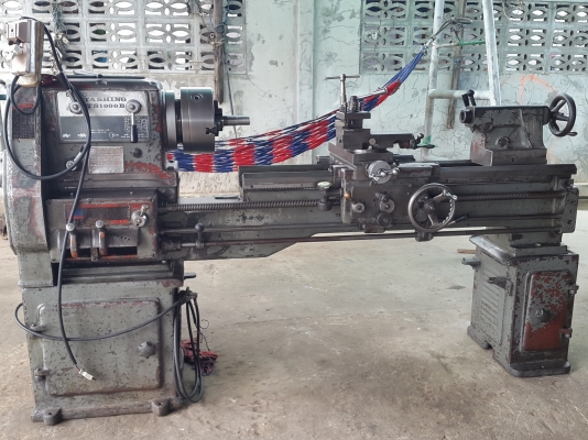 เครื่องกลึง ต้าชิง 1000 บี 3 เพลา เกียร์บล็อก เครื่องเงียบ สีสวยเดิมๆๆ พร้อมใช้งาน ด่วนๆๆ 87,000