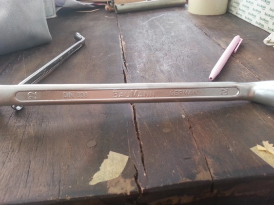 ขายประแจแหวนชุด8ตัวเยอรมัน6-22 mm. BAUMANN GERMANY.