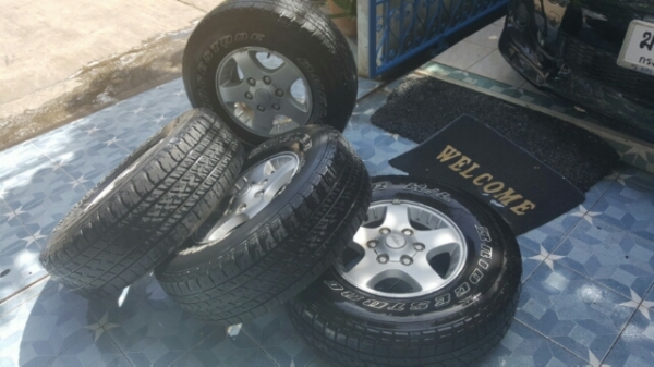 ขาย แม็ก พร้อมยาง ขอบ15 isuzu