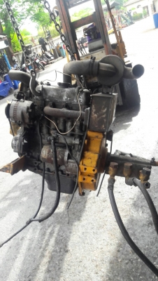 เครื่องมิตซูรถแมคโคพร้อมปั้มใส่รุ่น 25/30