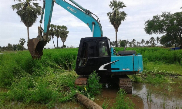 ขายSK120มาคทู045รถพร้อมทำงานรถสวยโช่หน่าเครื่องเดิมปั้มดอม