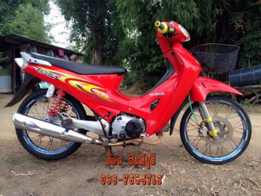 ขายWave125S หัวเถิก แต่งสวย ทะเบียนพร้อมโอน