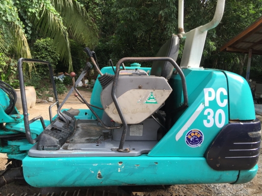ขายรถขุดเล็ก แบคโครเล็กkomatsu pc30-7สภาพดีพร้อมทำงาน