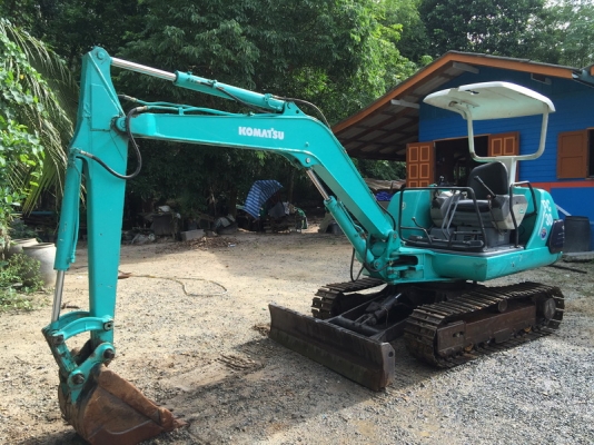 ขายรถขุดเล็ก แบคโครเล็กkomatsu pc30-7สภาพดีพร้อมทำงาน