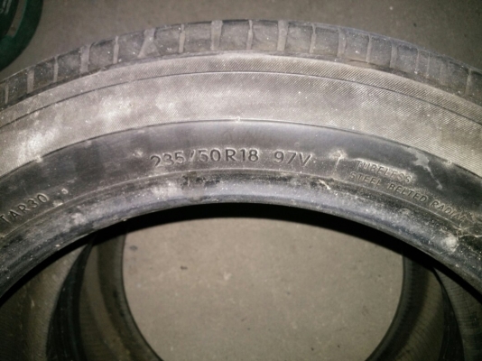 ยาง235/50/18ปี14